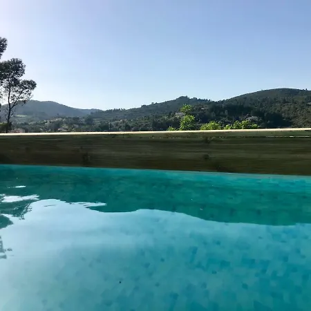 Сasa de vacaciones Nouveau !!! La Foret - Gite Moderne - Piscine - Vue Panoramique